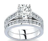  platinum diamond wedding rings
