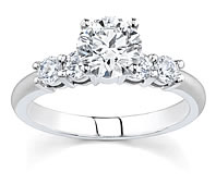  diamond engagement ring side diamonds