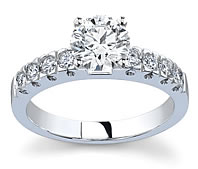 diamond engagement ring side diamonds