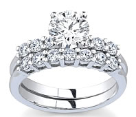  platinum diamond wedding rings