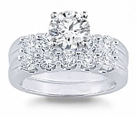  platinum diamond wedding rings