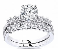 platinum diamond wedding rings