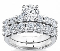  platinum diamond wedding rings