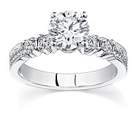  diamond engagement ring side diamonds