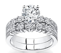  platinum diamond wedding rings