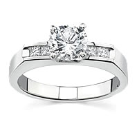  diamond engagement ring side diamonds