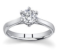  diamond solitaire rings