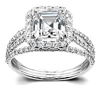  diamond engagement ring side diamonds