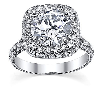  diamond engagement ring side diamonds