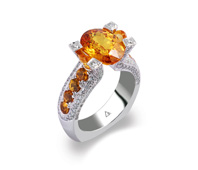  diamond tension rings