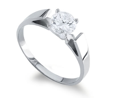 Everything is special about a princess cut diamond solitaire engagement ring
