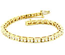 gold diamond tennis bracelets