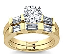 gold platinum diamond wedding rings