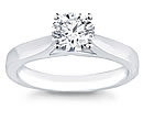 gold diamond solitaire rings