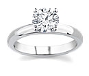 gold diamond solitaire rings