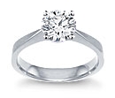 gold diamond solitaire rings