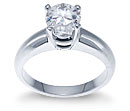 gold diamond solitaire rings