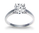 gold diamond solitaire rings