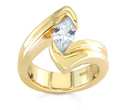 gold diamond tension rings